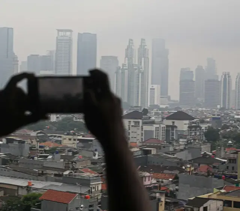 Kondisi Polusi Udara di Jakarta Pagi Ini