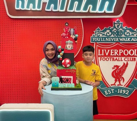Raffi Ahmad dan Nagita Rayakan Ultah Rafathar bareng Keluarga, Temanya Liverpool
