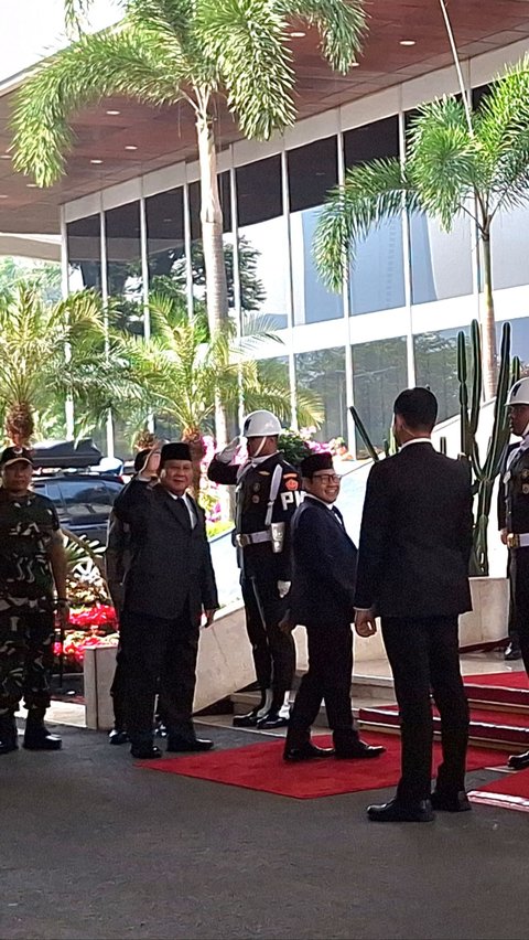 Prabowo dan Cak Imin Kompak Hadiri Sidang Tahunan MPR