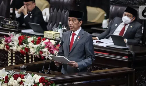 Selanjutnya, Jokowi akan membacakan Pidato Presiden RI pada Penyampaian Keterangan Pemerintah atas Rancangan Undang-Undang tentang Anggaran Pendapatan dan Belanja Negara Tahun 2024 beserta Nota Keuangannya di Depan Rapat Paripurna DPR RI.