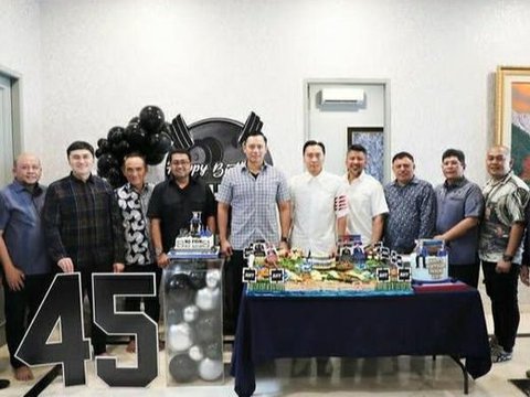 8 Potret Perayaan Ulang Tahun Agus Harimurti Yudhoyono yang ke-45, Netizen Kaget Dikira Masih Kepala Tiga.