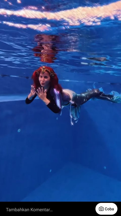 Intip Penampilan Tasya Farasya jadi Mermaid Bikin Pangling, Netizen 'Emang Boleh Mermaid Secantik Ini'