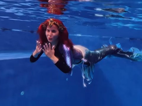 Intip Penampilan Tasya Farasya jadi Mermaid Bikin Pangling, Netizen 'Emang Boleh Mermaid Secantik ini'