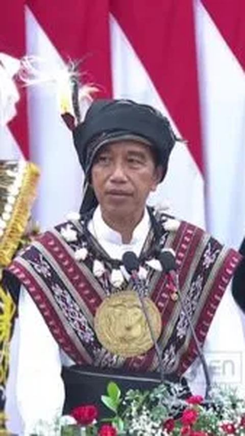 Pidato Lengkap Jokowi di Sidang Tahunan MPR Soal Pak Lurah hingga Ejekan Plonga-plongo