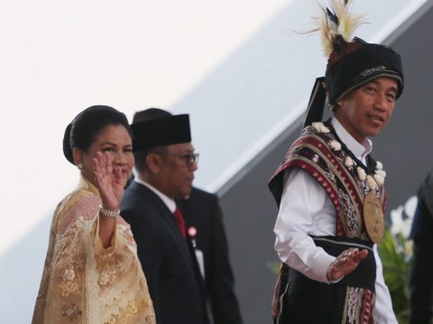 FOTO: Makna dan Filosofi Baju Adat Tanimbar yang Dipakai Jokowi di Sidang Tahunan MPR, Lambang Kebesaran Seorang Raja