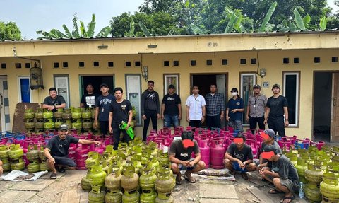 Polisi Tangkap Pengoplos Gas Melon ke Tabung LPG 12 Kg, Begini Modusnya