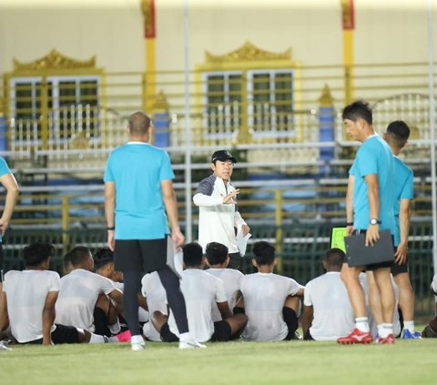 Tiga Fokus Shin Tae-yong Jelang Indonesia vs Malaysia di Piala AFF U-23