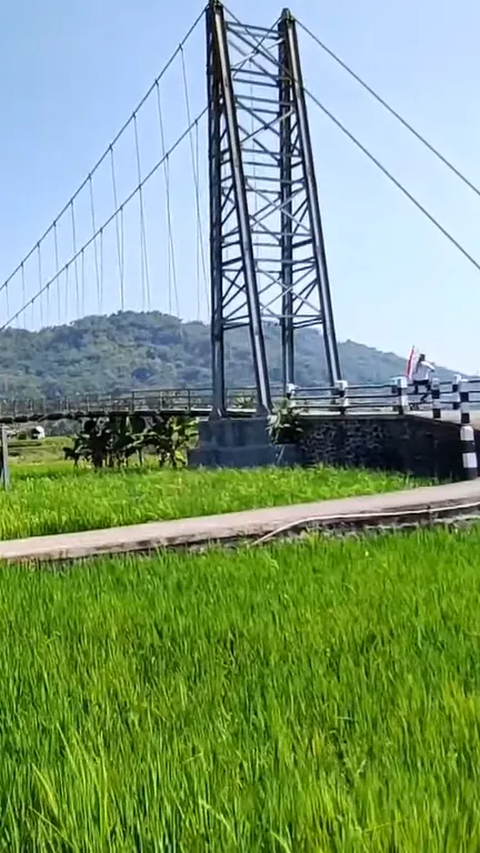 Potret Jembatan Gantung Panyindangan Sumedang, Pernah Jadi Lokasi Syuting Film Suzzanna