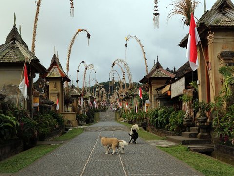 FOTO: Jalan-Jalan ke Desa Penglipuran di Bali, Kawasan Wisata Terbersih Sedunia