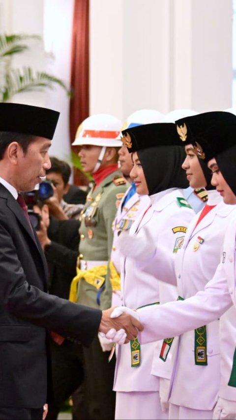 Daftar Lengkap Nama 76 Anggota Paskibraka HUT ke-78 RI di Istana Merdeka