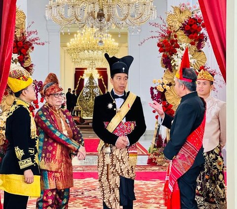 Makna Baju Adat Ageman Songkok Singkepan Ageng Dipakai Jokowi Saat Upacara HUT ke-78 RI