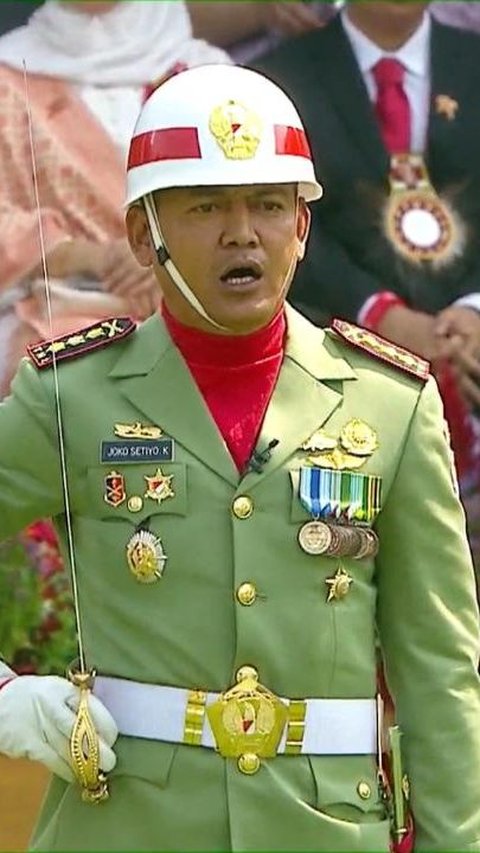 Sosok Kolonel Arm Joko Setiyo Kurniawan, Komandan Upacara Peringatan Detik-Detik Proklamasi di Istana Merdeka