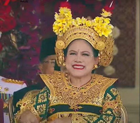 Momen Iriana Jokowi Berjoget saat Perayaan HUT RI Ke-78 di Istana