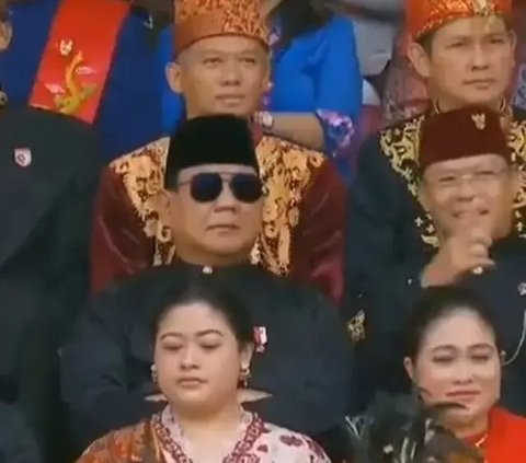 Momen Heboh saat Prabowo Disorot dalam Upacara HUT RI di Istana