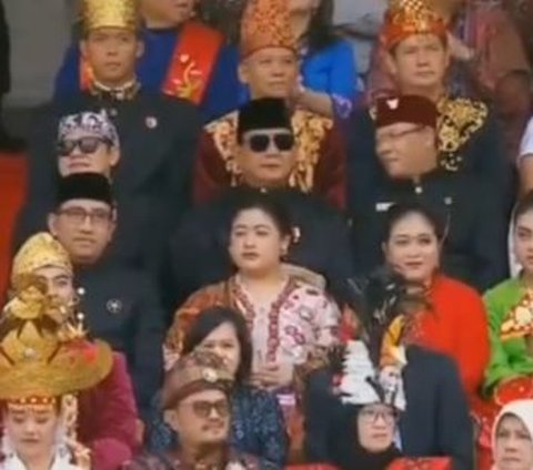 Momen Heboh saat Prabowo Disorot dalam Upacara HUT RI di Istana