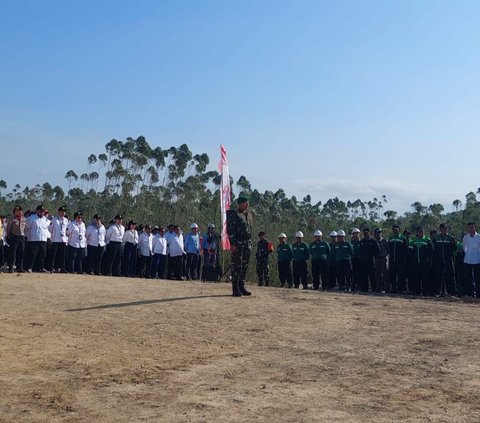 Begini Suasana Upacara 17 Agustus di Sumbu Kebangsaan IKN, Singkat tapi Penuh Makna