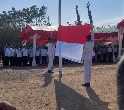 Begini Suasana Upacara 17 Agustus di Sumbu Kebangsaan IKN, Singkat tapi Penuh Makna