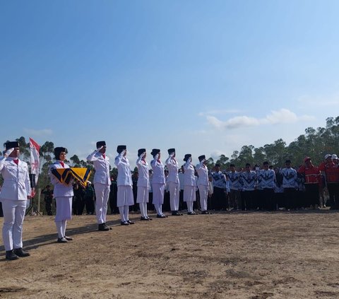 Begini Suasana Upacara 17 Agustus di Sumbu Kebangsaan IKN, Singkat tapi Penuh Makna