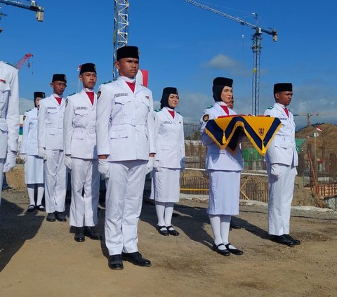 Begini Suasana Upacara 17 Agustus di Sumbu Kebangsaan IKN, Singkat tapi Penuh Makna