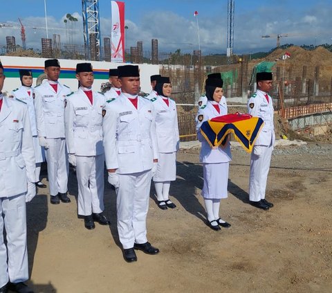 Cerita Pembawa Baki Bendera Merah Putih Saat Upacara di IKN, Latihan Cuma 10 Hari