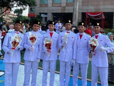 Gagahnya Putra Ibnu Jamil jadi Paskibra, Ini Potretnya Curi Perhatian