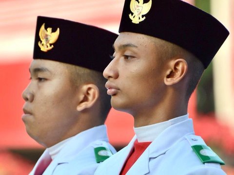 Gagahnya Putra Ibnu Jamil jadi Paskibra, Ini Potretnya Curi Perhatian