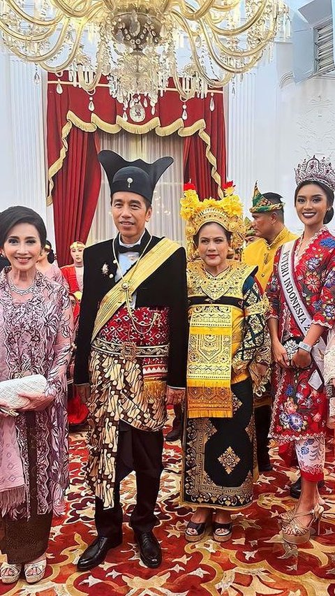 Tampil Memesona, Intip Potret Puteri Indonesia 2023 di Upacara HUT ke-78 RI bareng Tokoh Publik