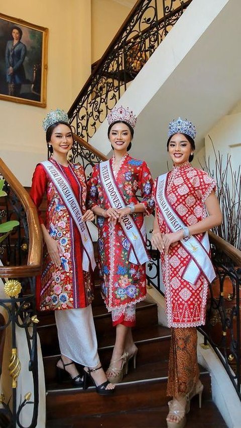 Tampil Memesona, Intip Potret Puteri Indonesia 2023 di Upacara HUT ke-78 RI bareng Tokoh Publik