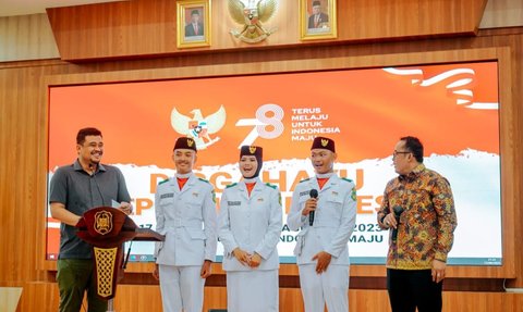 Bobby Nasution Beri Beasiswa 4 Paskibraka: Silakan Pilih Universitas Sendiri