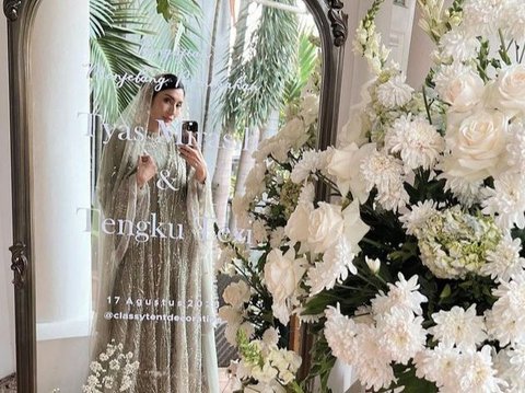 10 Potret Tyas Mirasih Mengadakan Acara Pengajian Pra Nikah Menjelang Menjadi Istri Sah Tengku Tezi.