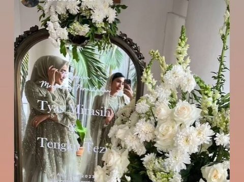 10 Potret Tyas Mirasih Mengadakan Acara Pengajian Pra Nikah Menjelang Menjadi Istri Sah Tengku Tezi.