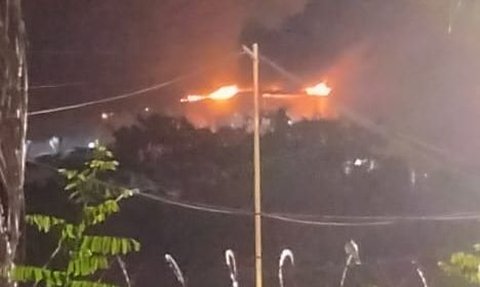 Pabrik Conveyor STG Batubara PT Pusri Terbakar Hebat, Penyebabnya Masih Diselidiki