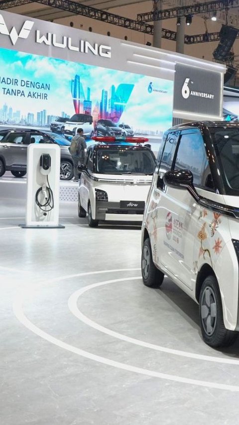 Wuling Air ev Tampil Bergaya di GIIAS 2023