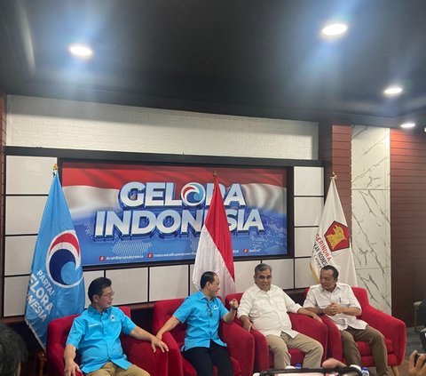 Galang Dukungan untuk Prabowo, Sekjen Gerindra Sambangi Partai Gelora