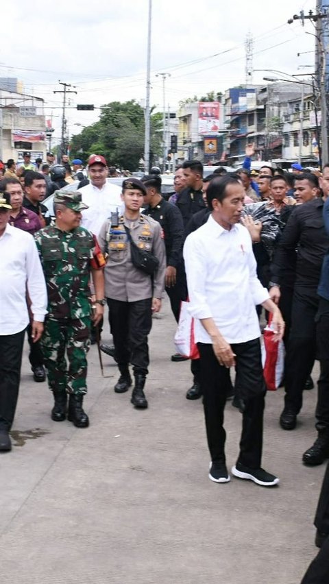 Cek Harga Pangan di Medan, Jokowi Pastikan Semua Terkendali