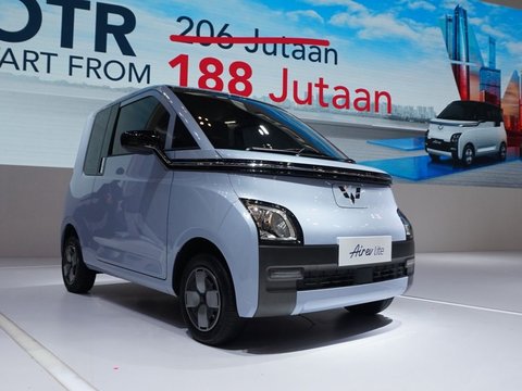 Mobil Listrik Wuling Air ev Makin Beragam dan Terjangkau dengan Varian Termurah Lite