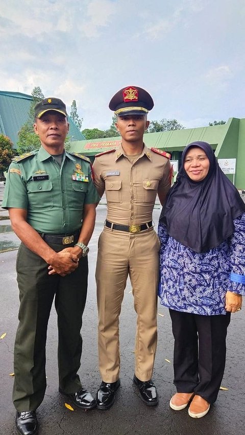 Ini Potret Ayah Letda Sawung Setyawan Peraih Adhi Makayasa Akmil 2023, Gagah Berseragam Militer