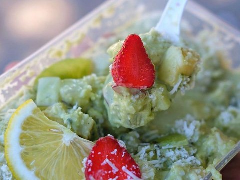 2. Resep Saus Salad Buah Matcha