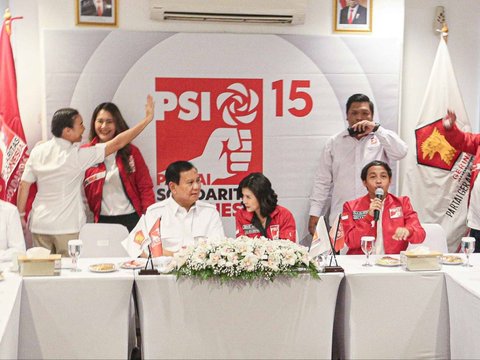 Terharu Didatangi Prabowo, PSI Sindir Parpol Lain: Kalau Perlu Kami Sambil Merangkak
