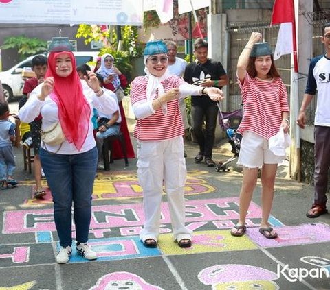 Sederet Momen Ayu Ting Ting Ikuti Lomba Agustusan di Lingkungannya, Ekspresi  Kaget Saat Dapat Hadiah Celana Dalam Pria Tuai Sorotan