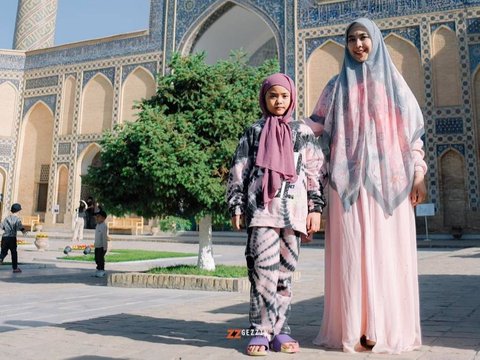 8 Foto Menawan Maryam, Putri Oki Setiana Dewi Saat Berlibur di Uzbekistan, Penampilan Modis yang Memukau!