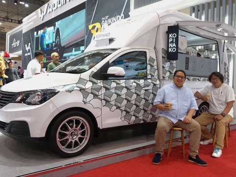 Mobil Pikap Wuling Formo Max Disulap Jadi Mobile Cafe Kekinian