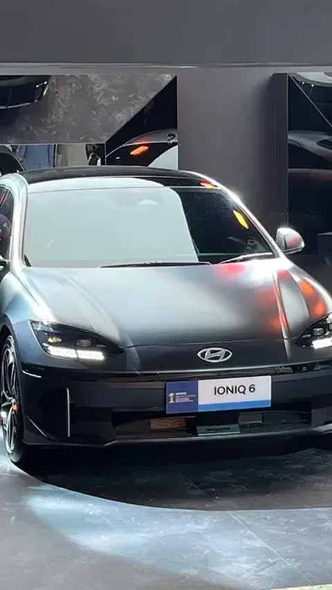 Mobil Listrik Terbaru Hyundai Ioniq 6 Rilis di GIIAS 2023, Berapa Pesanannya?