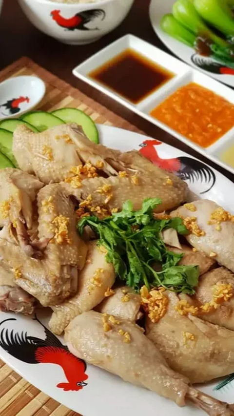 1. Resep Makanan Oriental: Nasi Ayam Hainan