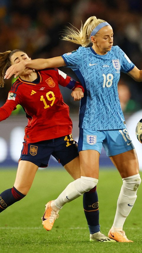 Gol tunggal kemenangan yang diciptakan Spanyol dicetak oleh Olga Carmona di menit ke 29.