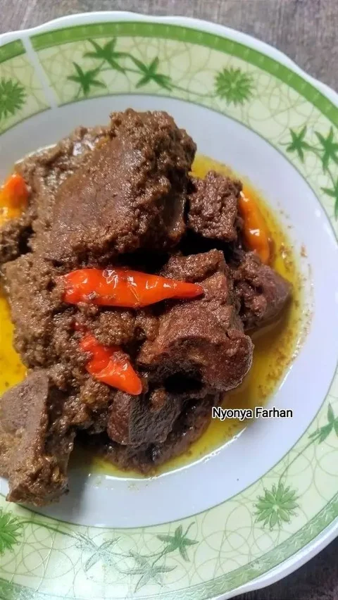 4. Rendang Hati Sapi