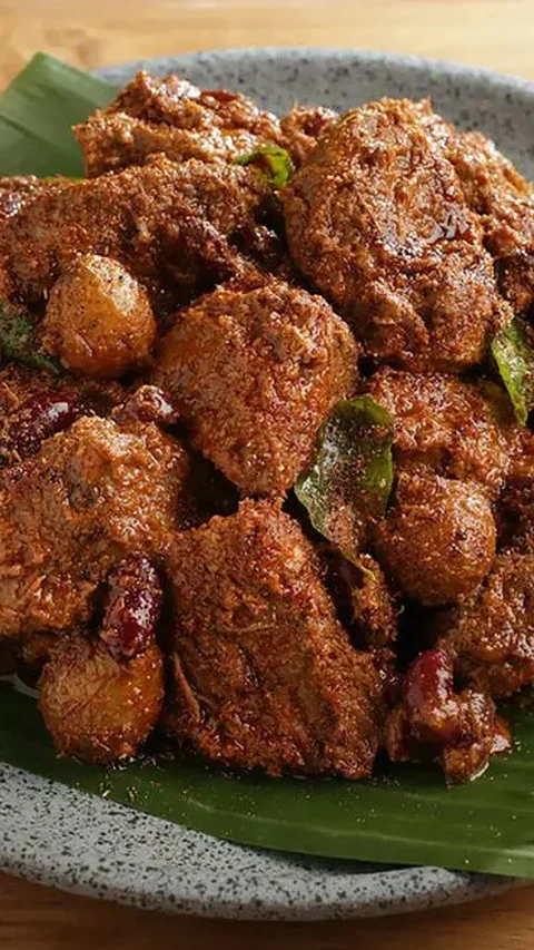 7. Rendang Daging Rempah