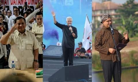 Kesaksian Juru Kunci: Prabowo, Ganjar dan Anies Ziarah ke Makam Soeharto
