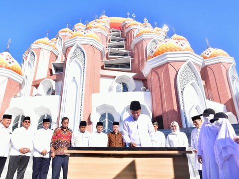 Diresmikan Gubernur Andi Sudirman, Masjid Kubah 99 Jadi Salah Satu Masjid Unik di Indonesia