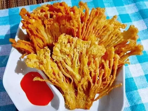 2. Resep Jamur Enoki Crispy